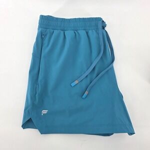 Fabletics The One Shorts Peformance Teal Womens L Gym Workout Running